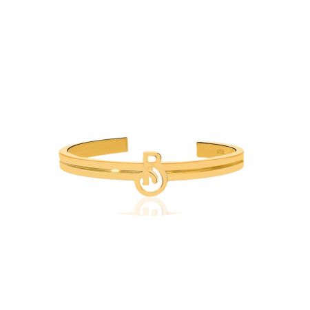 Fancy Gold Vermeil Bangle For Women's