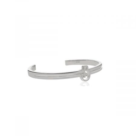 Fancy Silver Bangle For Women's