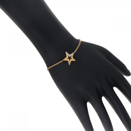 A Star is Born Minimalistic Bracelet in Gold Plated 925 Silver