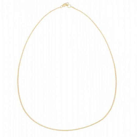 Normal Cable Chain 18K Gold Vermeil on Sterling Silver with Anti Tarnish Chain