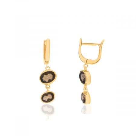 Signature Smokey Quartz Earring