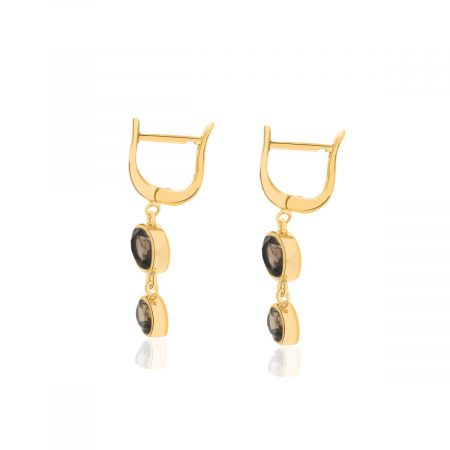 Signature Smokey Quartz Earring