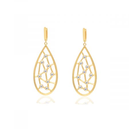 A Taffeta Spirit Gold Vermeil Earrings