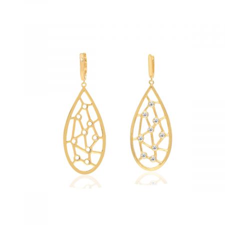 A Taffeta Spirit Gold Vermeil Earrings